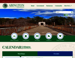 abingtonma.gov screenshot
