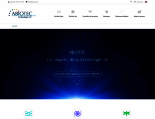 abiotec.fr screenshot