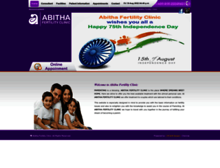 abithafertilityclinic.com screenshot