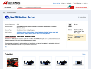 abkmachinery.en.made-in-china.com screenshot