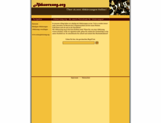 abkuerzung.org screenshot