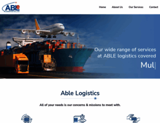 able-logistics.co.th screenshot