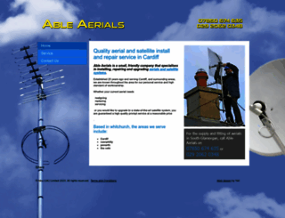 ableaerials-cardiff.co.uk screenshot