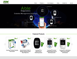 ablediagnostics.com screenshot
