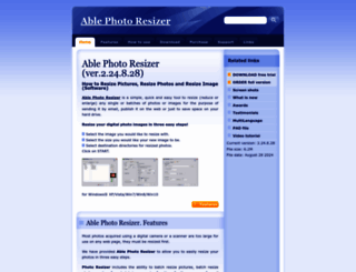 ablephotoresizer.com screenshot