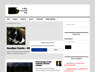 ablogfrommydog.com screenshot