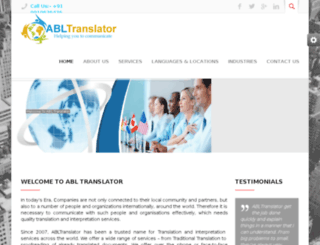 abltranslator.com screenshot