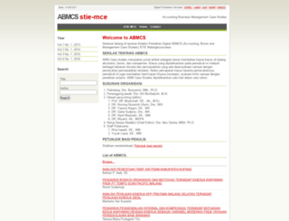 abmcs.stie-mce.ac.id screenshot