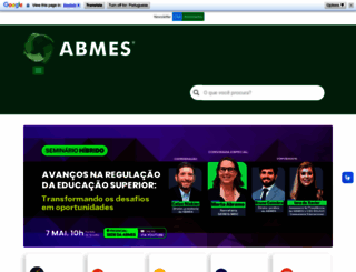 abmes.org.br screenshot