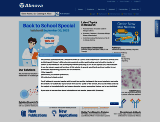 abnova.com screenshot