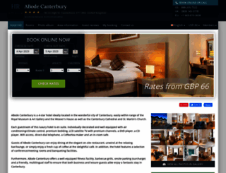 abode-canterbury.hotel-rv.com screenshot