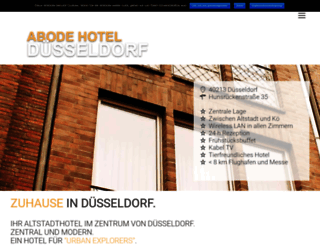 abode-hotel.de screenshot