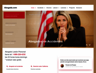 abogada.com screenshot