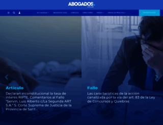 abogados.com.ar screenshot