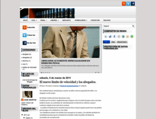 abogadose.blogspot.com screenshot