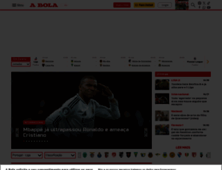 A BOLA - Homepage