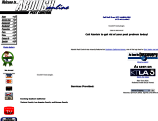abolishpestcontrol.com screenshot