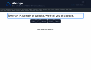 abongo.com screenshot