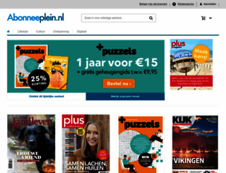 abonneeplein.nl screenshot