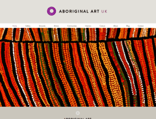 aboriginalartuk.com screenshot