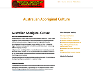 aboriginalenvironments.com screenshot