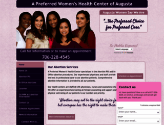 abortionclinicservicesaugustaga.com screenshot