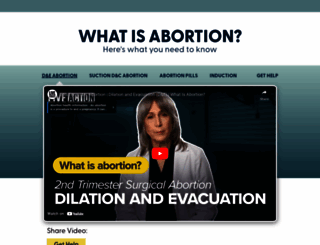 abortionprocedures.com screenshot