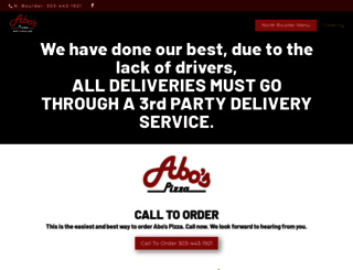 abos-pizza.com screenshot