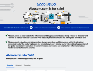 abosom.com screenshot