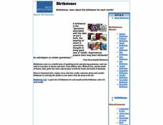 about-birthstones.com screenshot