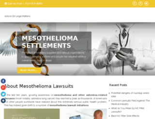 about-mesothelioma-lawsuit.org screenshot