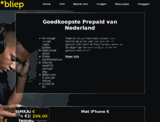 about.bliep.nl screenshot