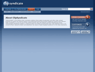 about.clipsyndicate.com screenshot