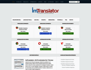 about.imtranslator.net screenshot