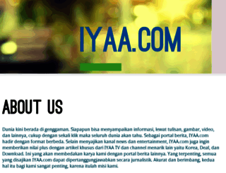 about.iyaa.com screenshot