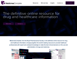 about.medicinescomplete.com screenshot