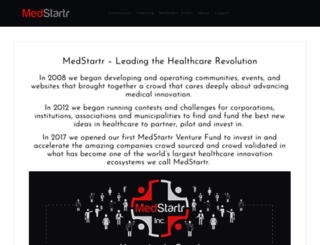 about.medstartr.com screenshot