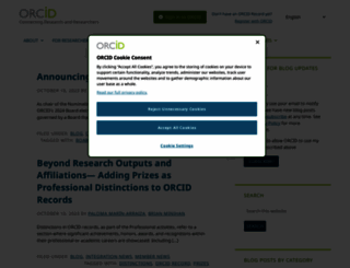 about.orcid.org screenshot