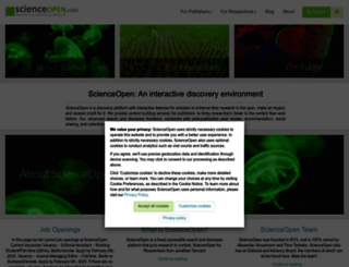 about.scienceopen.com screenshot