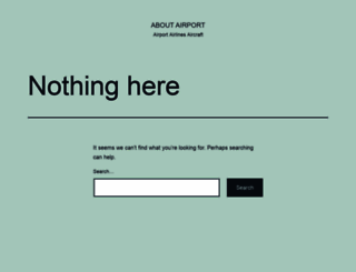 aboutairport.com screenshot