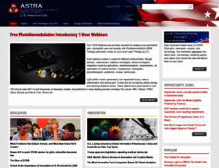 aboutastra.org screenshot