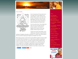 aboutbuddha.org screenshot