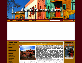 aboutbuenosaires.org screenshot