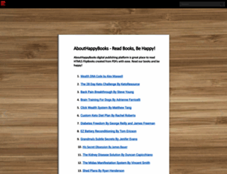 abouthappybooks.com screenshot