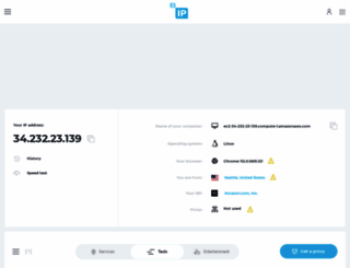 aboutip.de screenshot