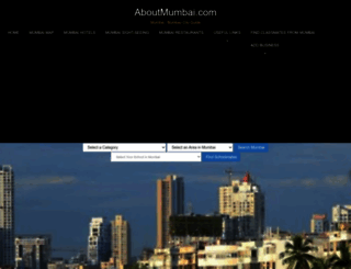aboutmumbai.com screenshot