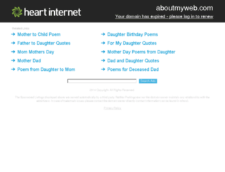 aboutmyweb.com screenshot