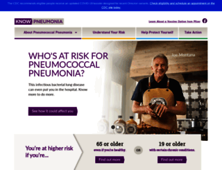 aboutpneumonia.com screenshot