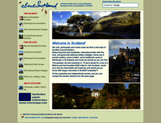 aboutscotland.co.uk screenshot