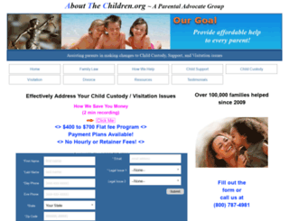aboutthechildren.org screenshot